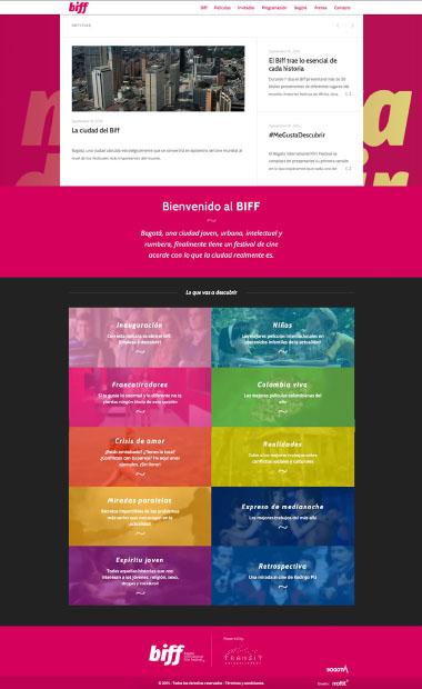 Sitio web